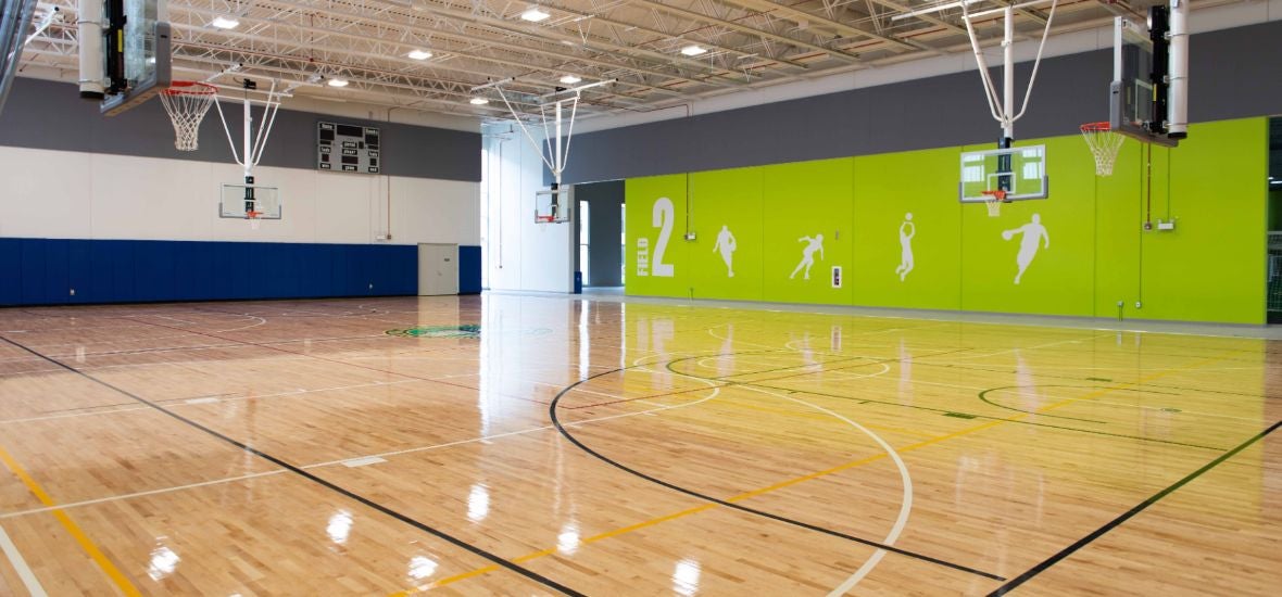 Facilities  Basketball park, Baseball field, Open gym